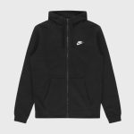 Nsw Club Fleece Full-zip Hoodie – Siyah