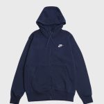 Nsw Club Fleece Full-zip Hoodie – Lacivert