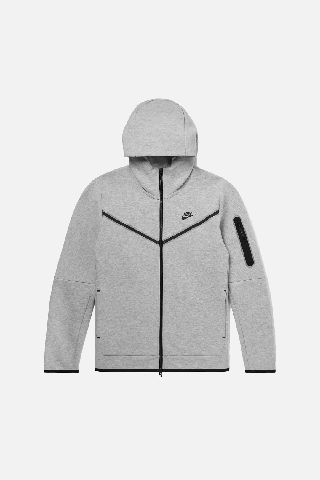 Tech Fleece Full-Zip Hoodie – Gri