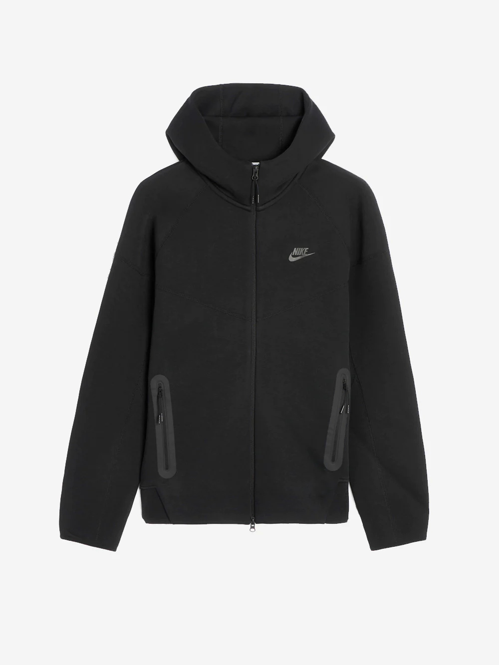 Tech Fleece Windrunner (Yeni) Full-Zip Hoodie – Siyah