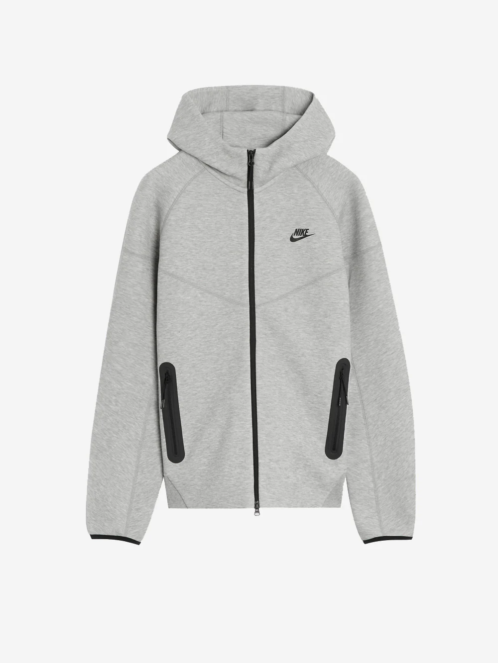 Tech Fleece Windrunner (Yeni) Full-Zip Hoodie – Gri